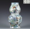 A Doucai Glazed Double Gourds Vase - 2