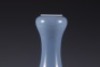 A Sky Blue Glazed Garlic Head Vase - 3