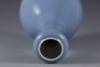 A Sky Blue Glazed Garlic Head Vase - 7