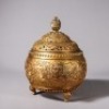 A Gilt-bronze Kylin Tripod Censer - 3