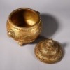 A Gilt-bronze Kylin Tripod Censer - 8