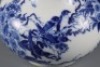 A Blue and White Floral Vase - 5