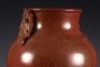 An Aubergine Glazed Zun Vase - 4