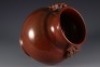 An Aubergine Glazed Zun Vase - 6