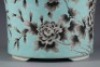 A Turquoise Ground and Grisaille Glazed Jardiniere - 5