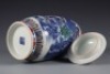 A Blue and White Landscape Vase - 8