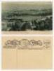'England v South Australia, The Oval, Adelaide' 1907/08. Printed postcard of the cricket ground with match in progress and title to lower margin. South Australia post card series. Very good condition - cricket