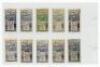 W.D. & H.O. Wills (Australian Issue). 'Australian Club Cricketers' 1905/06. Thirty six cigarette cards from the forty five known cards from the series. Thirty three cards with fronts with blue borders. Cards are Armstrong, Bruce, Carlton, Collins, Cotter, - 6