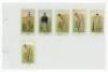 W.D. & H.O. Wills (Australian Issue). 'Australian Club Cricketers' 1905/06. Thirty six cigarette cards from the forty five known cards from the series. Thirty three cards with fronts with blue borders. Cards are Armstrong, Bruce, Carlton, Collins, Cotter, - 7