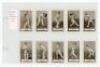 Cigarette cards 1920s. Four complete sets including Gallaher, London 'Famous Cricketers' 1926, full set of 100 cigarette cards. John Player & Sons, 'Cricketers Caricatures by "RIP"' 1926, full set of fifty cards. Ogden's 'Cricket' 1926, full set of fifty 