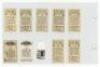 Cigarette cards 1926-1929. Four complete sets including J. Millhoff & Co., London, 'Famous "Test" Cricketers' 1928, full set of twenty seven standard sized cards. W.D. & H.O. Wills, London, 'Cricketers' (first series) 1928, full set of fifty. Major Drapki - 4