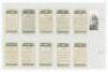 Cigarette cards 1926-1929. Four complete sets including J. Millhoff & Co., London, 'Famous "Test" Cricketers' 1928, full set of twenty seven standard sized cards. W.D. & H.O. Wills, London, 'Cricketers' (first series) 1928, full set of fifty. Major Drapki - 6