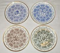 Century of Centuries. A collection of eight limited edition plates produced by Coalport, each commemorating a player achieving a century of first-class centuries. Plates are Don Bradman, Denis Compton, Geoff Boycott, John Edrich, Dennis Amiss, Leslie Ames