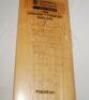 England v Pakistan 1996. Full size Duncan Fearnley 'Cornhill Insurance Test Series 1996' bat signed to the face by thirteen members of the England team and sixteen members of the Pakistan touring party. Signatures include Atherton, Stewart, Ealham, Thorpe - 2