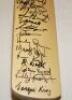 Cricket World Cup 1999. West Indies. Full size Gunn & Moore official 'Autographing' bat signed in thicker pen by nineteen members of the West Indies squad. Signatures include Lara, Ambrose, Adams, Campbell, Walsh, Arthurton, Williams, Bryan, Dillon, Jaco - 3