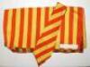 Cyril Frederick Walters, Glamorgan, Worcestershire & England 1928-1935. An M.C.C. scarf and tie, by Albert Thrussell Ltd of Birmingham, previously the property of Cyril Walters. Good/very good condition. It is believed the vendor, recently deceased, bough