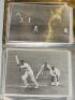 Australian tour to England 1926. Black file comprising a collection of fifty one mono press restrike photographs of match action from 1926 Ashes series. Photographs include seven from the second Test at Lord's, thirteen from the third Test at Headingley, - 3