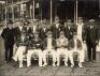 Gentlemen v Players 1919. Two original official mono photographs of each team taken in front of the pavilion for the match played at The Oval, 3rd-5th July 1919. In each photograph the players are seated and standing in rows wearing caps and blazers, with - 2