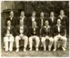 Gentlemen v Players 1939. Large original official mono photograph of the Players team seated and standing in rows wearing blazers for the match played at Lord's, 5th- 7th July 1939. Players featured are Paynter (Captain), Price, Bowes, Hardstaff, Pope, Hu