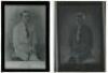 'Famous Cricketers and Cricket Grounds'. C.W. Alcock. London 1895 and 'The Book of Cricket- A New Gallery of Famous Players'. Edited by C.B. Fry. London 1899. A collection of eight original glass plate negatives and one positive of photograph plates from 