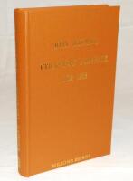 Wisden Cricketers' Almanack 1918. Willows softback reprint (1997) in light brown hardback covers with gilt lettering. Limited edition 262/500. Very good condition - cricket