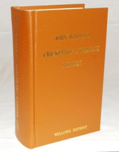 Wisden Cricketers' Almanack 1927. Willows softback reprint (2007) in light brown hardback covers with gilt lettering. Limited edition 199/500. Very good condition - cricket