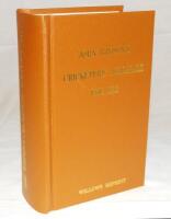 Wisden Cricketers' Almanack 1932. Willows softback reprint (2009) in light brown hardback covers with gilt lettering. Limited edition 199/500. Very good condition - cricket