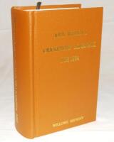 Wisden Cricketers' Almanack 1934. Willows softback reprint (2010) in light brown hardback covers with gilt lettering. Limited edition 199/500. Very good condition - cricket