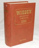 Wisden Cricketers' Almanack 1958. Original hardback. Good/very good condition - cricket