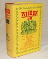 Wisden Cricketers' Almanack 1968. Original hardback with dustwrapper. Minor nick to dustwrapper, minor age toning to the dustwrapper spine otherwise in good/very good condition - cricket