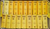 Wisden Cricketers' Almanack 1998-2007 and 2012-2019. Original hardbacks with dustwrapper. Qty 18. Very good condition. Sold with five Wisden related publications - cricket