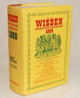Wisden Cricketers' Almanack 1968. Original hardback with dustwrapper. Some wear to dustwrapper otherwise in good/very good condition - cricket