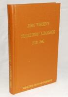 Wisden Cricketers' Almanack 1880. Willows 'second' softback reprint (2004) in light brown hardback covers with gilt lettering. Limited edition 42/250. Good/very good condition - cricket
