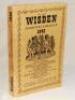 Wisden Cricketers' Almanack 1942. 79th edition. Original limp cloth covers. Only 4100 paper copies printed in this war year. Slight darkening and age toning to spine paper otherwise in very good condition. Rare war-time edition - cricket