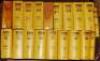 Wisden Cricketers' Almanack 1900, 1907-1909, 1911, 1923, 1949, 1957-2005. Large run of the Almanack, the majority original hardbacks, the first six editions are rebound editions, the 1949, 1957, 1972 and 1976 are softback editions. Very mixed condition, s - 2