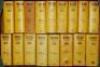 Wisden Cricketers' Almanack 1900, 1907-1909, 1911, 1923, 1949, 1957-2005. Large run of the Almanack, the majority original hardbacks, the first six editions are rebound editions, the 1949, 1957, 1972 and 1976 are softback editions. Very mixed condition, s - 3