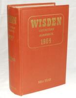 Wisden Cricketers' Almanack 1964. Original hardback. Slight dulling to the gilt titles on the spine otherwise in very condition - cricket