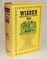 Wisden Cricketers' Almanack 1965. Original hardback with dustwrapper. Some age toning to the spine of the dustwrapper otherwise in good condition - cricket