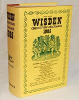 Wisden Cricketers' Almanack 1965. Original hardback with dustwrapper. Very slight age toning to the spine of the dustwrapper otherwise in very good condition - cricket