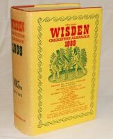 Wisden Cricketers' Almanack 1968. Original hardback with dustwrapper. Minor wear to dustwrapper, some age toning to dustwrapper spine, minor soiling to page block edge otherwise in generally good/very good condition - cricket