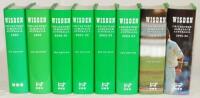 Wisden Cricketers' Almanack- Australia. Full set of eight Almanacks for 1998 (1st Edition), 1999, 2000-01, 2001-02 2002-03, 2003-04, 2004-05, 2005-06 . Original hardbacks with dustwrappers. VG - cricket