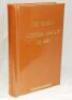 Wisden Cricketers' Almanack 1886. Willows softback reprint (1985) in light brown hardback covers with gilt lettering. Limited edition 350/500. The book boards and spine has been encased in plastic protective film, not removable. Good/very good condition -