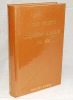 Wisden Cricketers' Almanack 1893. Willows softback reprint (1992) in light brown hardback covers with gilt lettering. Limited edition 102/500. The book boards and spine has been encased in plastic protective film, not removable. Good/very good condition -