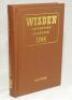 Wisden Cricketers' Almanack 1944. Willows hardback reprint (2000) with gilt lettering. Limited edition 277/500. Very good condition - cricket