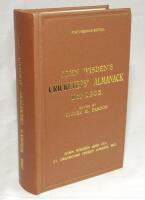 Wisden Cricketers' Almanack 1905. Willows hardback reprint (1998) in dark brown boards with gilt lettering. Limited edition 326/500. Very good condition - cricket