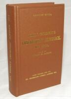 Wisden Cricketers' Almanack 1914. Willows hardback reprint (2002) in dark brown boards with gilt lettering. Limited edition 399/500. Very good condition - cricket