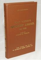 Wisden Cricketers' Almanack 1916. Willows hardback reprint (1997) in dark brown boards with gilt lettering. Limited edition LXX of CC. Very good condition - cricket