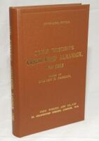 Wisden Cricketers' Almanack 1917. Willows hardback reprint (1997) in dark brown boards with gilt lettering. Limited edition 420/500. Very good condition - cricket