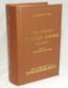 Wisden Cricketers' Almanack 1937. Willows hardback reprint (2011) in dark brown boards with gilt lettering. Limited edition 399/500. Very good condition - cricket