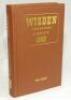 Wisden Cricketers' Almanack 1942. Willows hardback reprint (1999) in dark brown boards with gilt lettering. Limited edition 399/500. Very good condition - cricket